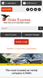 Mobile Screenshot of delhirentacar.com